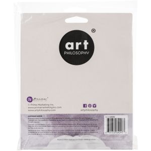 Prima Marketing Art Philosophy Flower Palette 6 inch X6 inch 