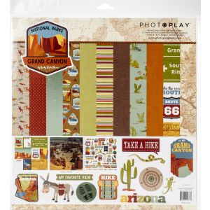 PhotoPlay Collection Pack 12 inch X12 inch National Parks Grand Canyon