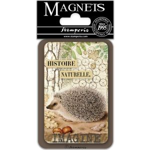 Stamperia Magnet 2.25 inch X3.25 inch Hedgehog