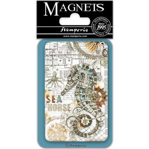 Stamperia Magnet 2.25 inch X3.25 inch Sea Horse