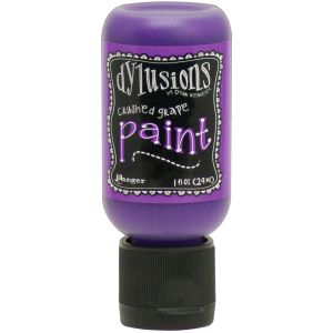 Dylusions Acrylic Paint 1oz Crushed Grape 1 pack of 1 piece