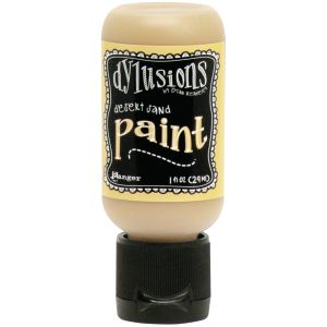 Dylusions Acrylic Paint 1oz Vanilla Custard 1 Pack of 1 Piece