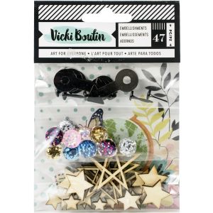 Vicki Boutin Lets Wander Embellishment Pack