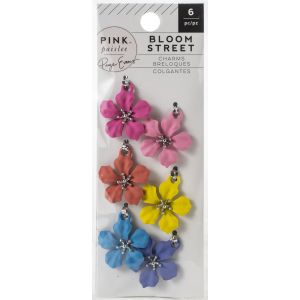 Paige Evans Bloom Street Charms 6 Per Pkg - 