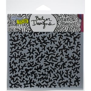 Crafter s Workshop Template 6 inch X6 inch Dendritic