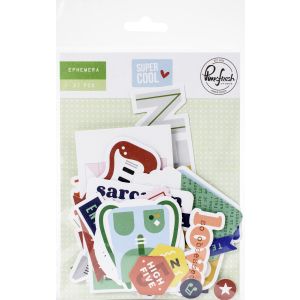 Pinkfresh Cardstock Die Cuts Super Cool