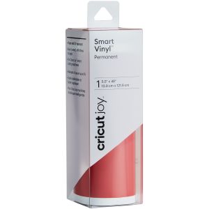 Cricut Joy Permanent Smart Vinyl 5.5 inch X48 inch Roll Tomato Red