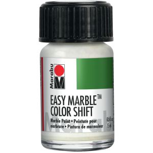 Marabu Easy Marble 15ml-Metallic Teal-Silver-Red