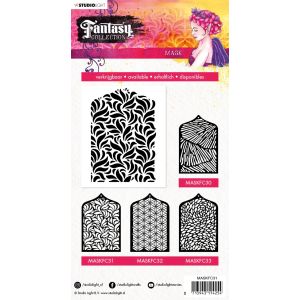 Studio Light Fantasy Collection 2.0 A6 Stencil-NR. 31