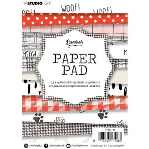 Studio Light 170gsm Paper Pad A6 36 Per Pkg -NR. 141 12 Designs/3 Each