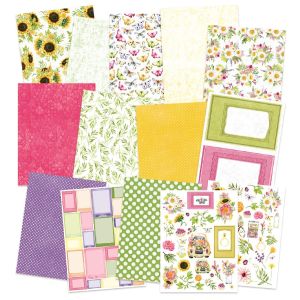 P13 Double Sided Paper Pad 6 inch X8 inch 24 Per Pkg The Four Seasons Summer