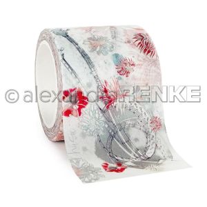 Alexandra Renke Washi Tape 40mmX10m Floral Banjo Music