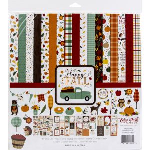 Echo Park Collection Kit 12 inch X12 inch Happy Fall