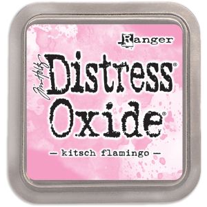 Tim Holtz Distress Oxides Ink Pad Kitsch Flamingo 1 Pack of 1 Piece