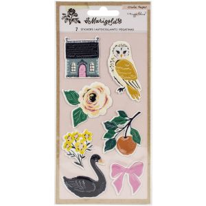 Maggie Holmes Marigold Embossed Puffy Stickers