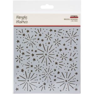 Simple Stories Say Cheese Main Street Stencil 6