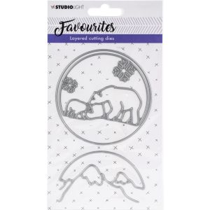 Studio Light Favourites Layered Cutting And Embossing Die