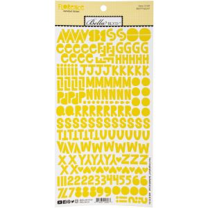 Bella Besties Florence Alphabet Stickers-Bell Pepper