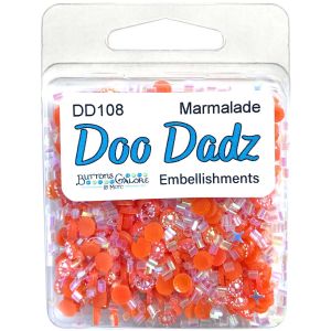Buttons Galore Doodadz Embellishments-Marmalade
