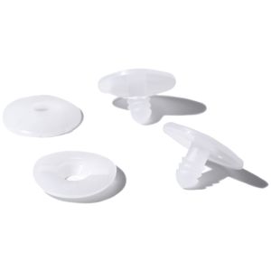 Doll Joints 30mm 2 Per PkgWhite