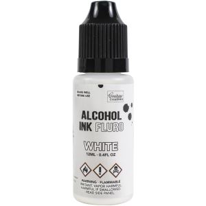 Couture Creations Fluro Alcohol Ink .4oz-White