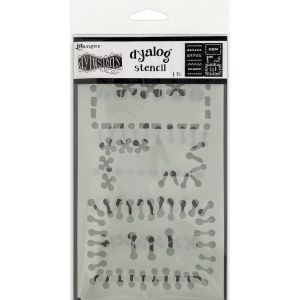 Dyan Reaveleys Dylusions Dyalog Stencil Stitch It 1 pack of 1 piece