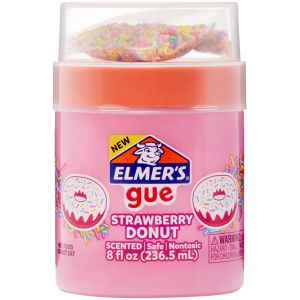 Elmer's Premade Slime W/Mix-ins-Strawberry Donut