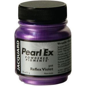 Jacquard Pearl Ex Powdered Pigment .75oz-Reflex Violet