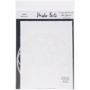 Maker Forte Stencils By Alex Syberia Design 6 inch X6 inch Going In Circles