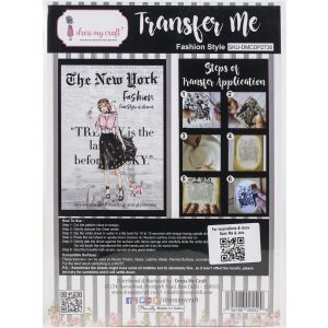 Dress My Craft Transfer Me Sheet A4-Fashion Style