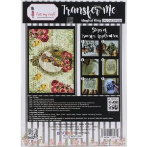 Dress My Craft Transfer Me Sheet A4 Mughal King