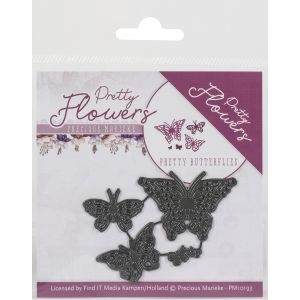 Find It Trading Precious Marieke Die-Pretty Butterflies, Pretty Flowers