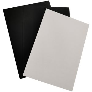 Foam Board 20 inch X30 inch X5mm 50 Per Pkg white black