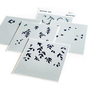 Pinkfresh Studio Stencils 4.25inchX5.25inch 5 Per Pkg Hanging Garden