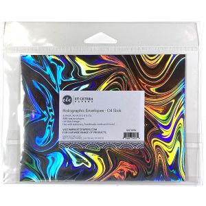 ETC Papers A2 Envelopes 80lb 6 Per Pkg -Holographic