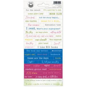 The Garden Of Books Cardstock Stickers 4inchesX9inches 01