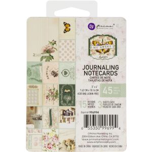 My Sweet By Frank Garcia Journaling Cards 3 inch X4 inch 45 Per Pkg -15 Designs/3 Each