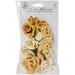 Prima Marketing Mulberry Paper Flowers Rising Fire Per Diamond