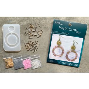 Resin Mini Kit Hoop Earrings