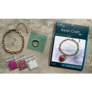 Resin Mini Kit Ombre Heart Bracelet