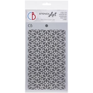 Ciao Bella Stencil Art Texture Stencil 5