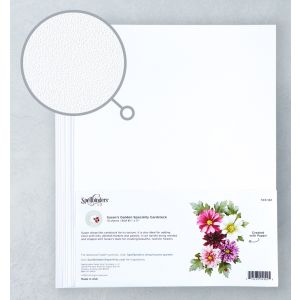 Spellbinders Specialty Cardstock 10Per PkgSusan s Garden Stippled