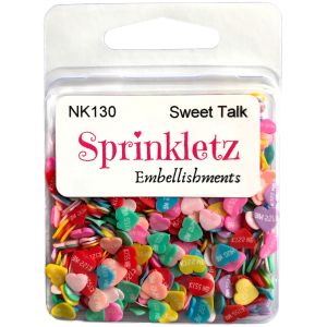 Buttons Galore Sprinkletz Embellishments 12g Sweet Talk