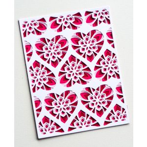 Birch Press Designs Dies Kinsley Heart Plate Layer Set