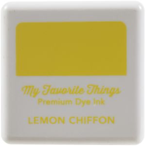 My Favorite Things Premium Dye Ink Cube-Lemon Chiffon