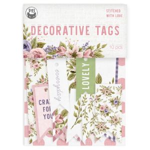 Stitched With Love Double Sided Cardstock Tags 10 Per Pkg 02