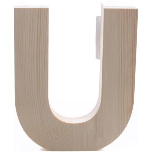 Hampton Art Chunky Wood Letter 8