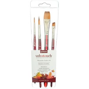 Princeton Velvetouch Professional Set 4 Per Pkg 