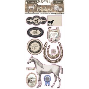 Stamperia Adhesive Chipboard 6