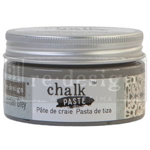 Prima Re-Design Chalk Paste 100ml-Edwardian Grey